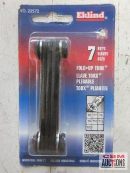 Eklind 22572-Fold Up Torx T6-T20 22571-Fold Up Torx T10-T40