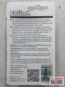 Eklind 22572-Fold Up Torx T6-T20 22571-Fold Up Torx T10-T40
