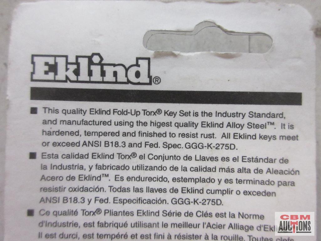 Eklind 22572-Fold Up Torx T6-T20 22571-Fold Up Torx T10-T40