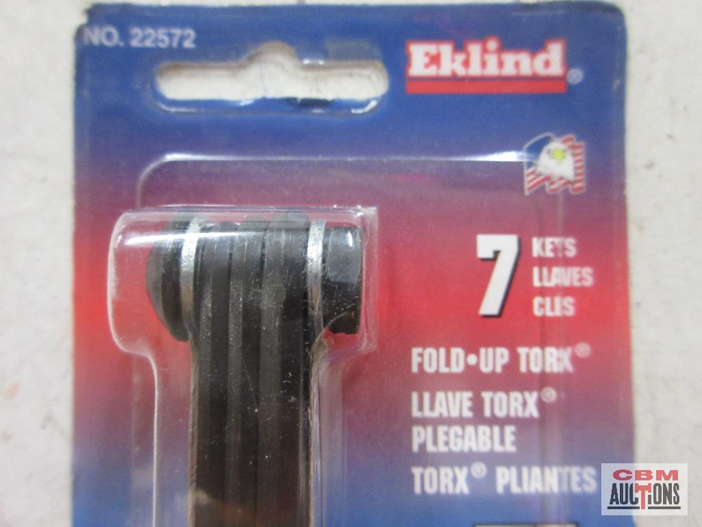 Eklind 22572-Fold Up Torx T6-T20 22571-Fold Up Torx T10-T40