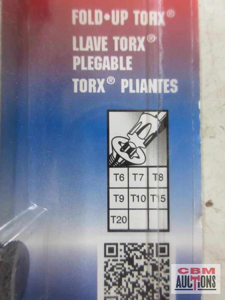 Eklind 22572-Fold Up Torx T6-T20 22571-Fold Up Torx T10-T40