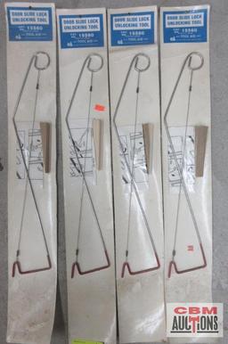 S&G Tool Aid 4-15560Door Slide Lock Unlocking Tool
