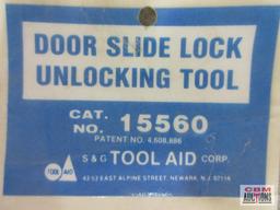 S&G Tool Aid 4-15560Door Slide Lock Unlocking Tool