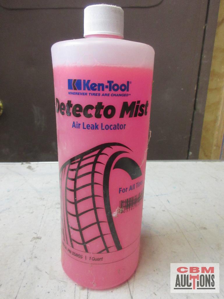 Ken-Tool 35805 Detecto-Mist 1 Qt Tire Swab Red Plastic Swab ...