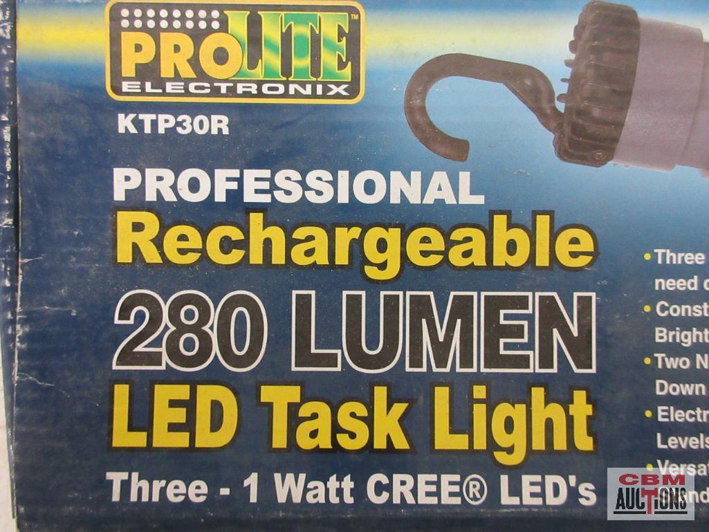 ProLite Electronix KTP30R Professional Rechargeable 280 Lumens...Task Light...