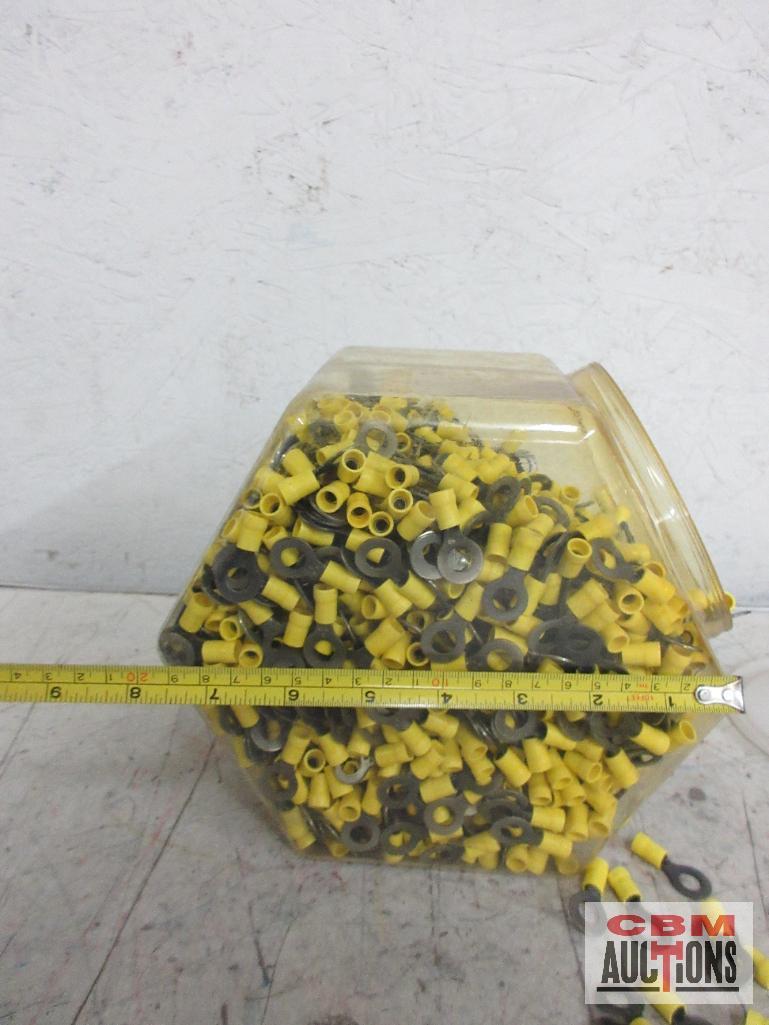 Tub of 5/16 Yellow Insulated Terminal Connectors