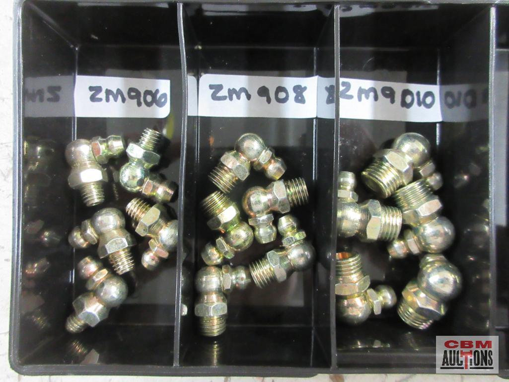 Mize Metric...Grease Zerk Assortment w/ Storage Case - 15 (+/-) ZM9010 ZM908 ZM906 *DRM