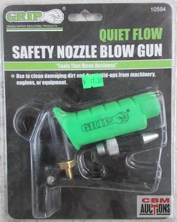 Grip 10594 Quiet Flow Safety Nozzle Blow Gun *DRM