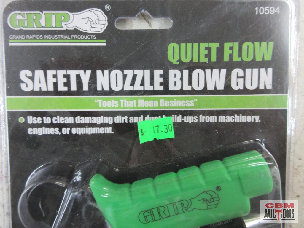 Grip 10594 Quiet Flow Safety Nozzle Blow Gun *DRM