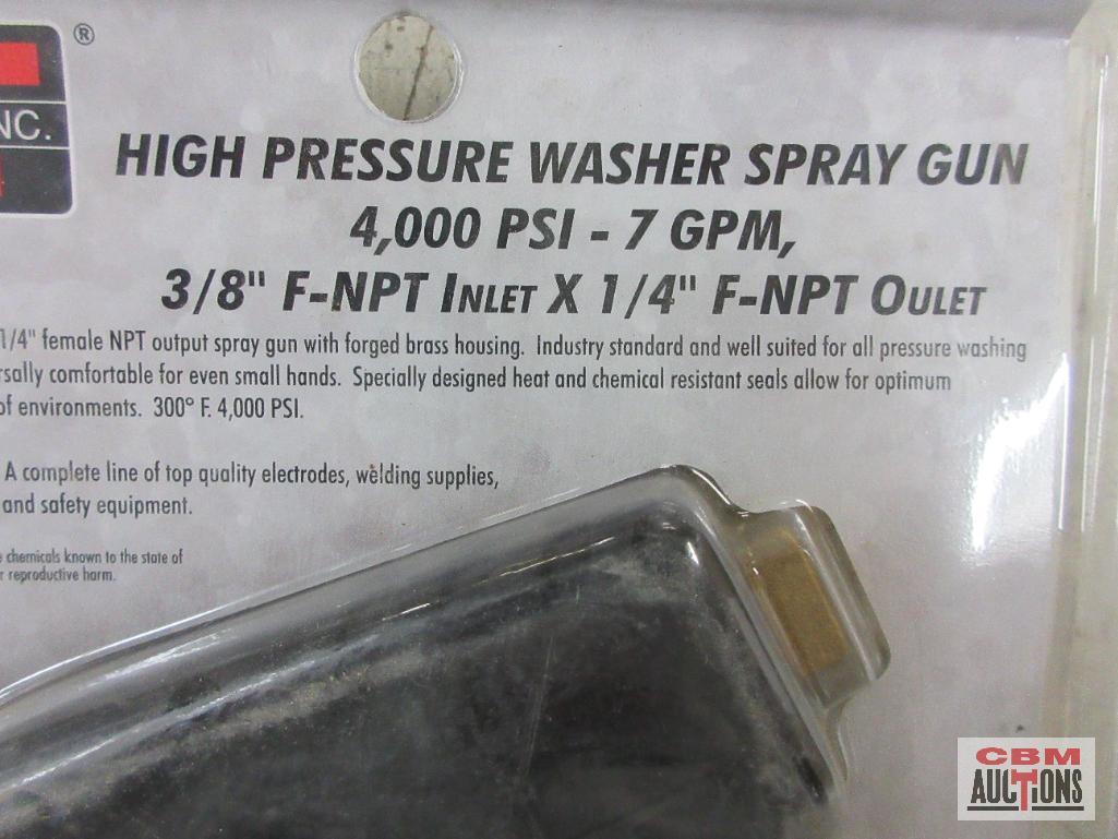 KT Industries 6-7100 High Pressure Spray Gun 4,000 PSI - Up to 7 Gallons Per Minute 3/8" F-NPT