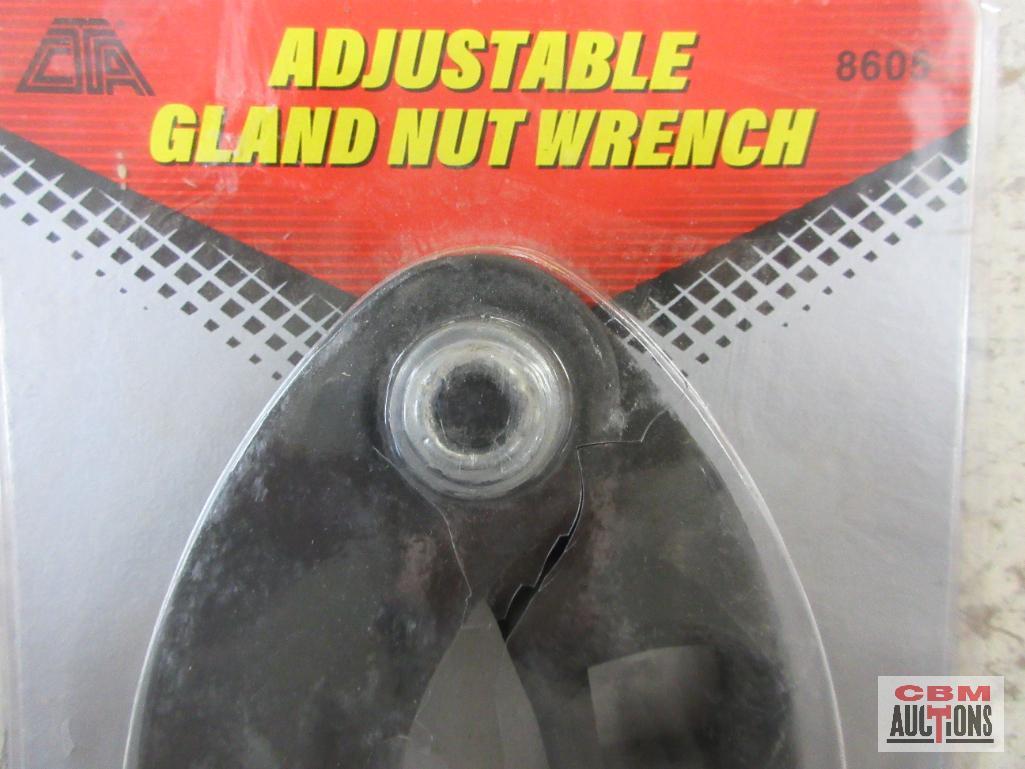 CTA 8605 Adjustable Glad Nut Wrench 2" to 6" *DRM