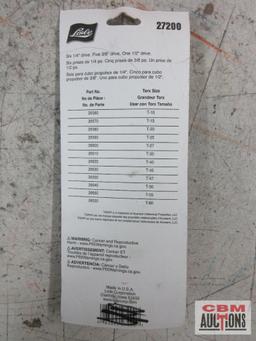 Lisle 27200 Master Torx Bit Set T-10 Thru T-60 *DRM