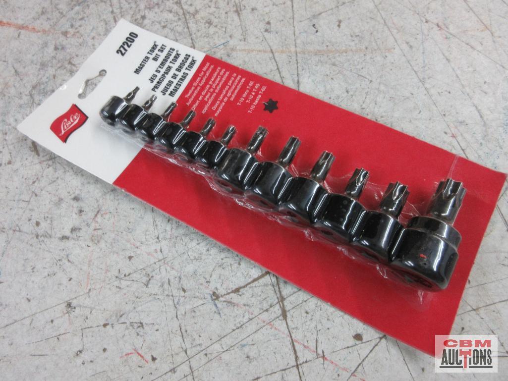 Lisle 27200 Master Torx Bit Set T-10 Thru T-60 *DRM