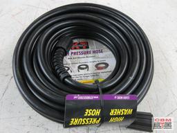 KT Industries 6-7125 1/4" x 50' Smooth PVC Cover High Pressure Washer Hose *DRM