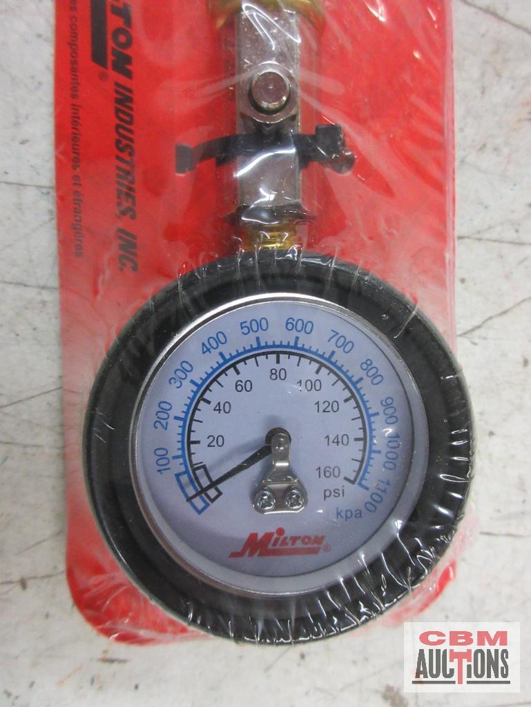 Milton 956 Large-Bore Extended-Reach Dial Tire Gauge *DRM