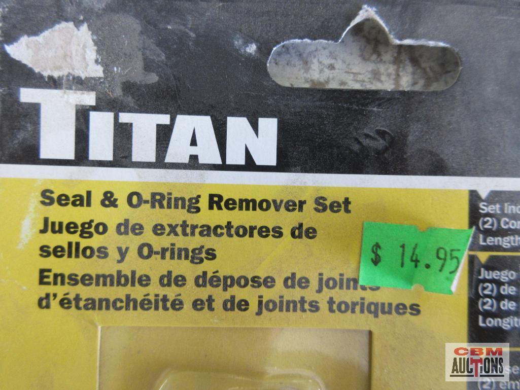 Titan 17004 4pc Seal & O-Ring Remover Set