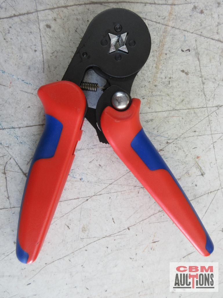 Knipex 975304 7-1/4" Self-Adjusting Crimping Pliers