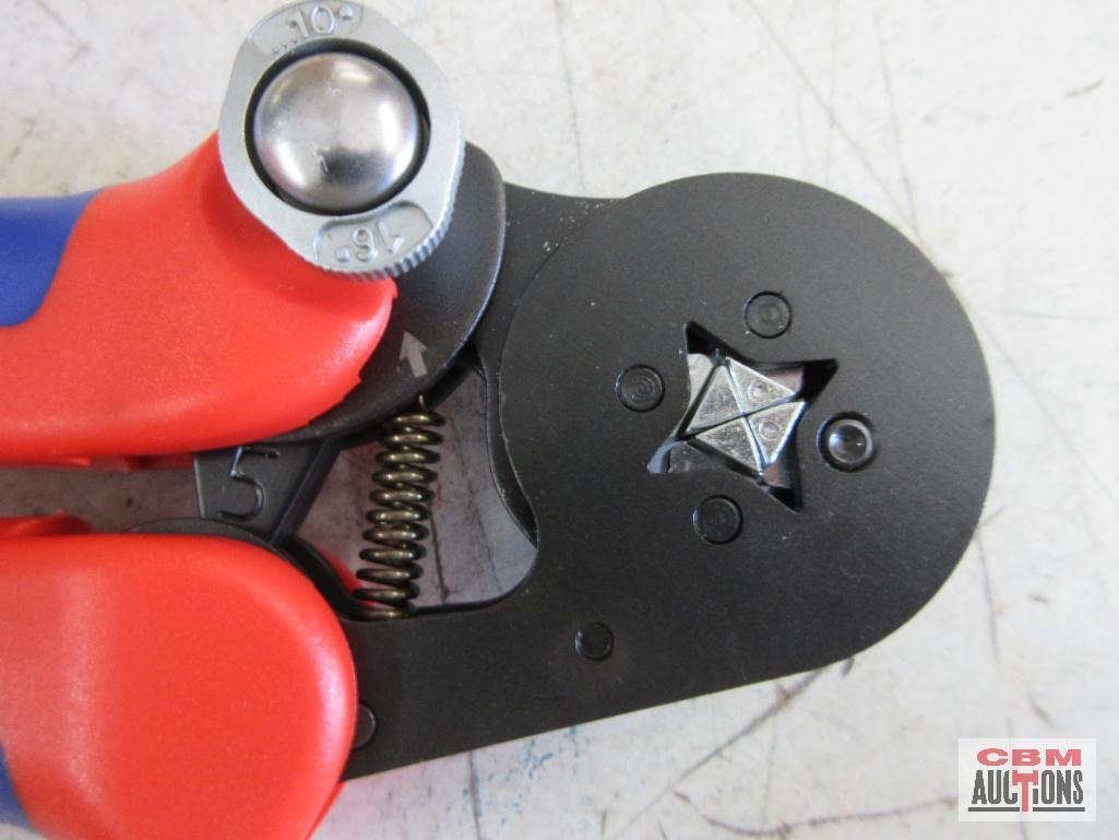 Knipex 975304 7-1/4" Self-Adjusting Crimping Pliers