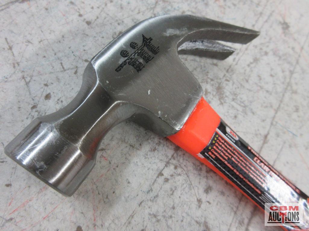 IIT 33103 16oz Fiberglass Handle Claw Hammer