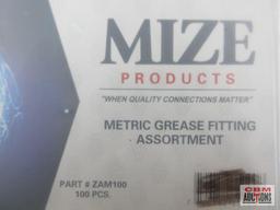 Mize ZAM100 Metric Grease Fitting Assortment...