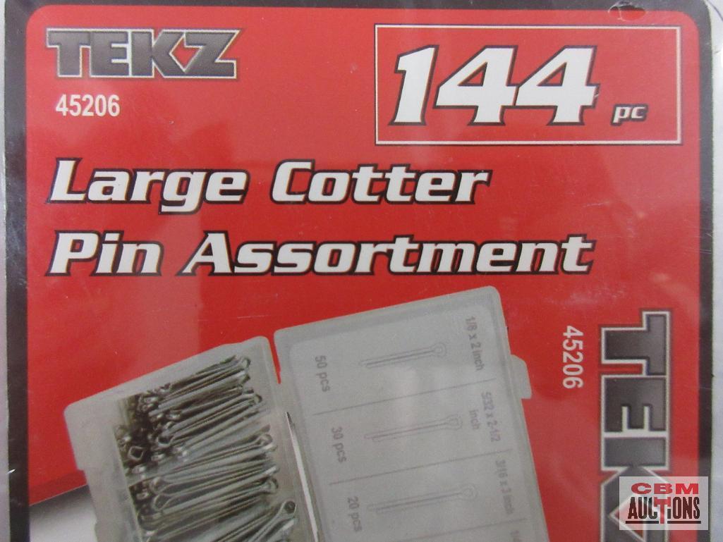 Tekz 45206 144pc Large Cotter Pin Assortment