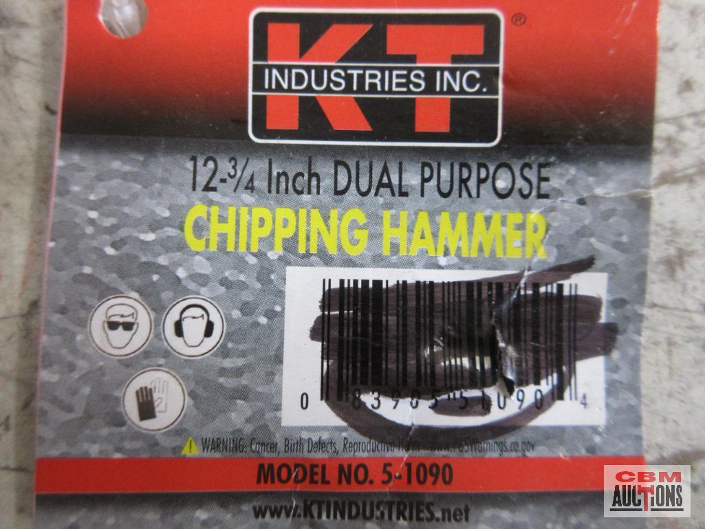 KT Industries 5-1090 12-3/4" Dual Purpose Chipping Hammer...