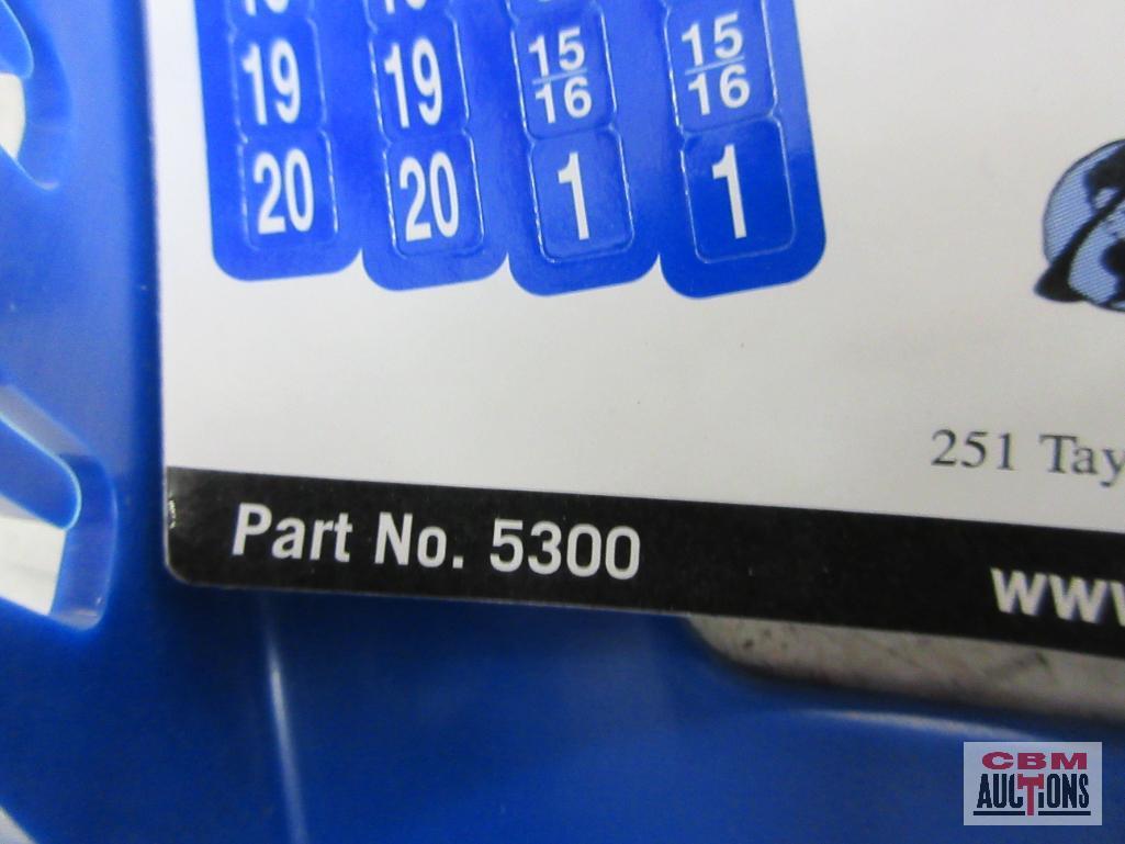 Hansen 5300 Universal Wrench Rack Standard or Metric w/ Peel off Numbers - Set of 2