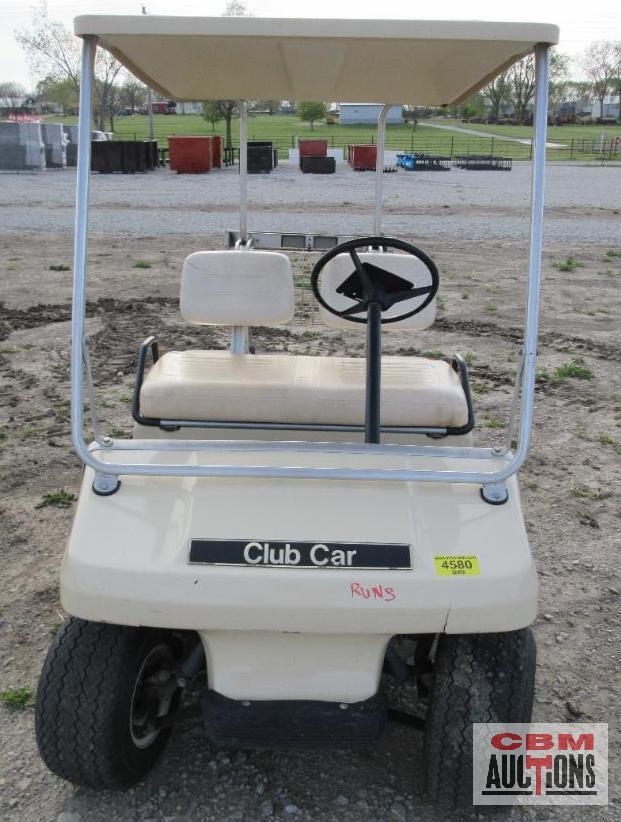 Club Car Golf Cart, Canopy, Gas, 4 Stroke, S#73191 (Runs & Drives)