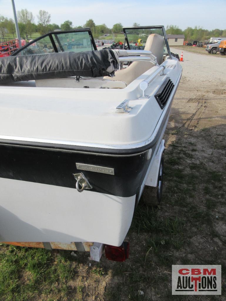 1988 Golfsport...165RX Fiberglass Boat, 16'5" Boat, 120 Hp Mercruiser Motor Boat Vin # WMQ65386F888