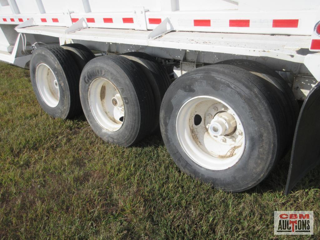 1995 Ranco Tri-Axle Belly Dump Trailer, Pup Trailer Hitch, Ranch Manufacturing Vin #