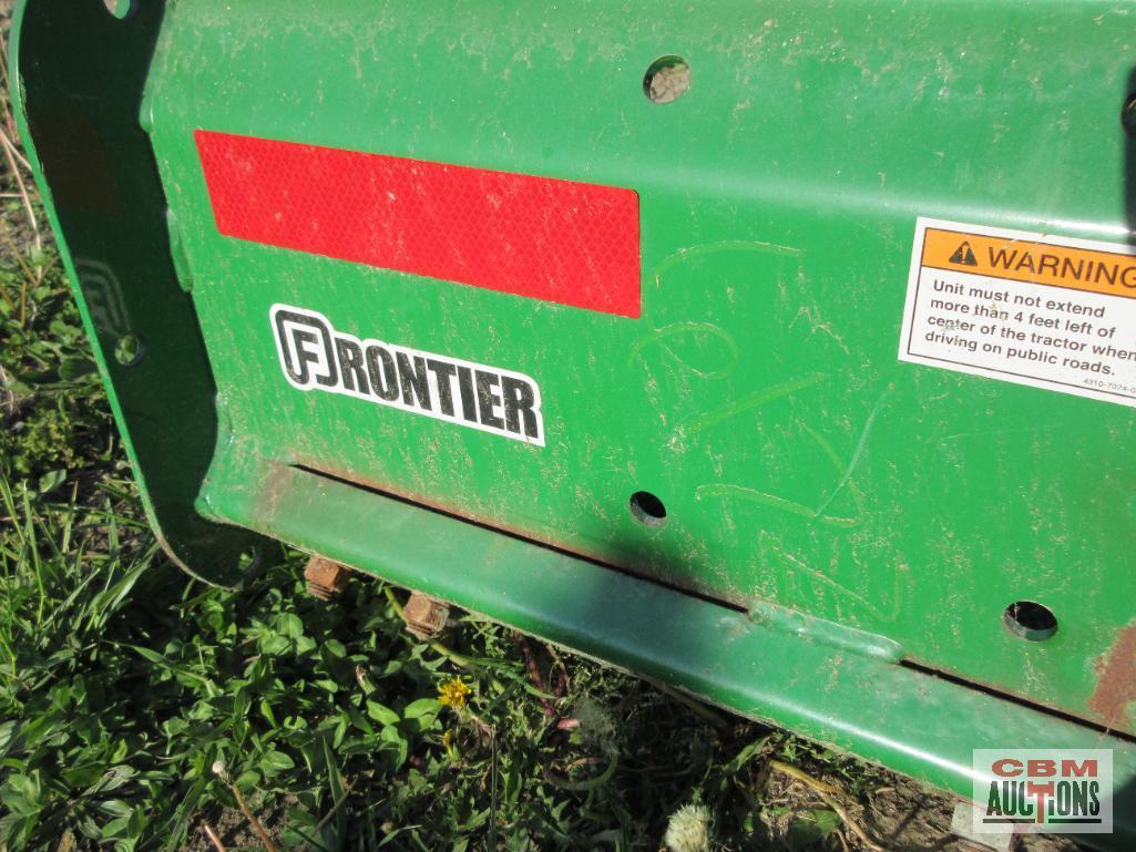 Frontier RB2160H 5' Hydraulic Rear Angle Blade With Side Tilt
