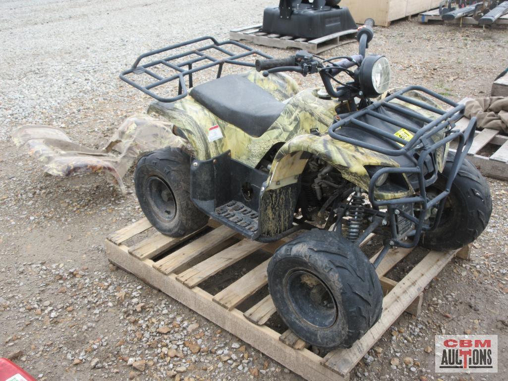 2010 Taotao...ATA110-D 110cc Kids ATV With Extra Plastic, (Starts & Dies Hasn't Been Rode In 5yrs)