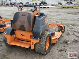 Scag V Ride II Stand On Mower, Vanguard 37 Hp Fuel Injected, 947Hrs, 61" Velocity Plus Deck S# 0562