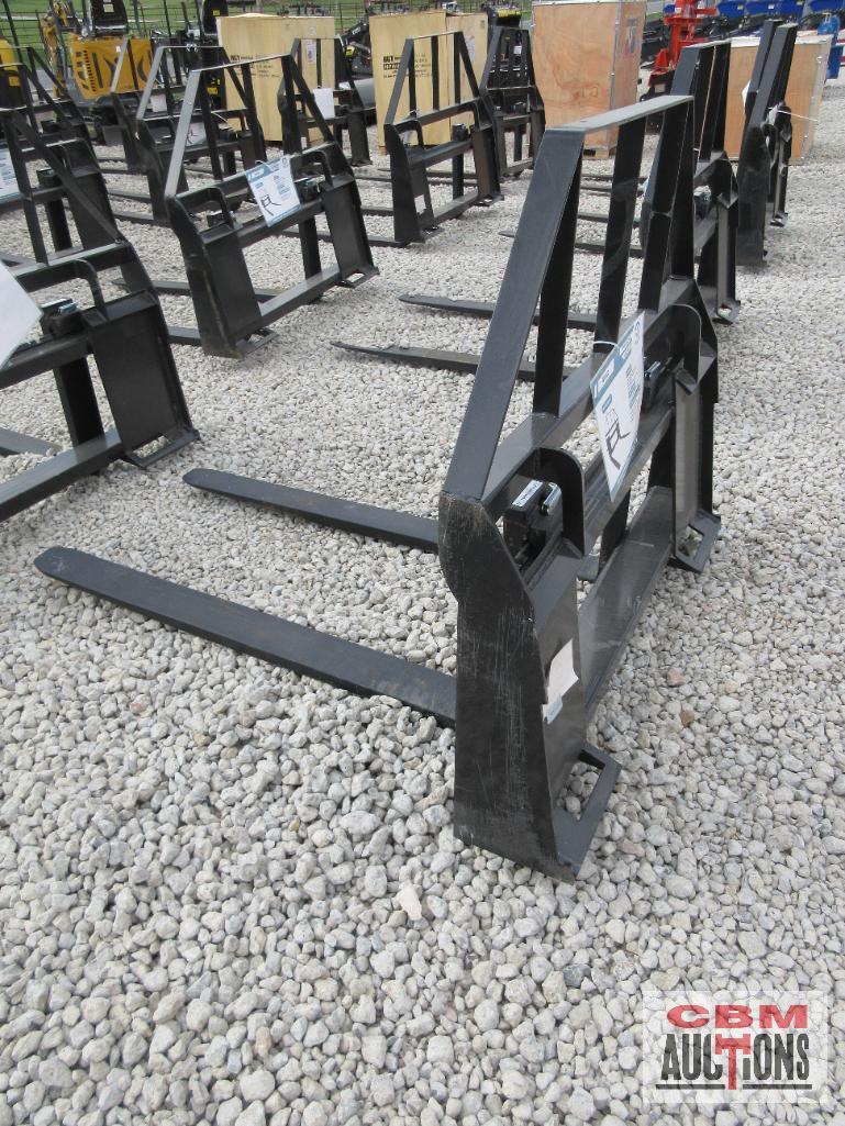 AGT SAII100 48" Skid Steer Pallet Forks 4K *1