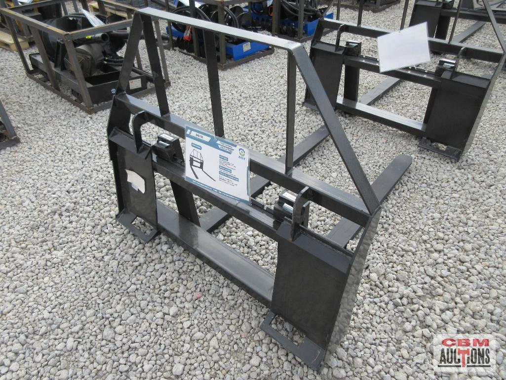 AGT SAII100 48" Skid Steer Pallet Forks 4K *1