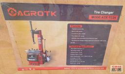 AGROTK ATK-TC24 2 HP Tire Changer Machine, 12-24" Rim Clamping Capacity S#801C