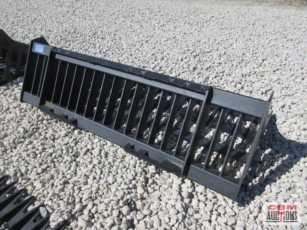 Greatbear 66" Skid Steer Rock Bucket Closed Sides *1