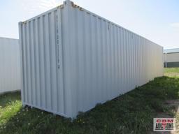 2024 40' Cargo Shipping Container 4-92" Double Doors On The Side And Rear Doors, One Trip Use