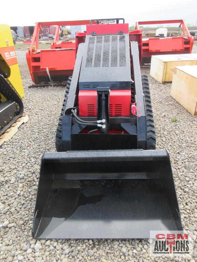 2023 Diggit SCL850 Mini Compact Track Loader, Rato R740 Gas Engine, Hand Controls, 9" Rubber Tracks,