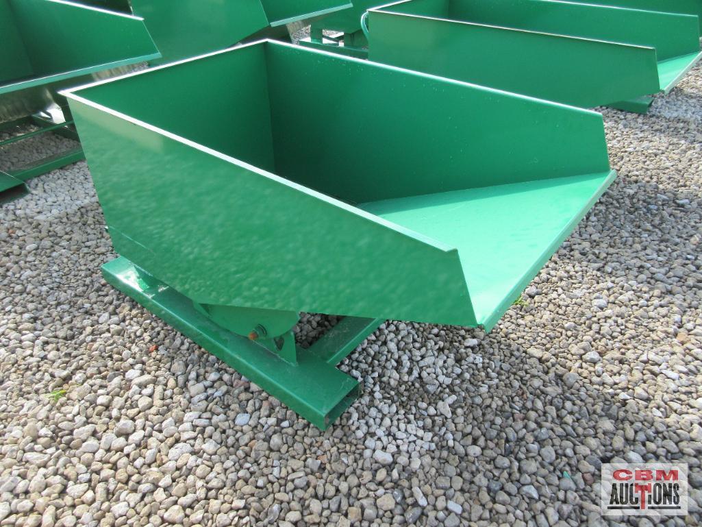 Diggit L320 Self Dumping...Hopper With Fork Pockets (Looks Like 1/4-1/2 Cu Yd) *2