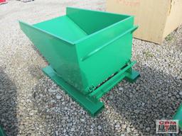 Diggit L320 Self Dumping...Hopper With Fork Pockets (Looks Like 1/4-1/2 Cu Yd) *2