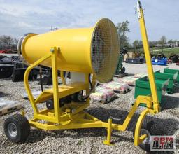 2024 Diggit DH35 Commercial Portable Cooling Fan & Dust Control Mister Fan Throw:110 ft (35 m).