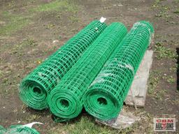 (3) Rolls Of Diggit 6' Holland Wire Mesh Fence *SOUTH