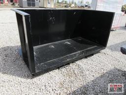 4 Yd Forklift Debris Bin Weighs #765 *2