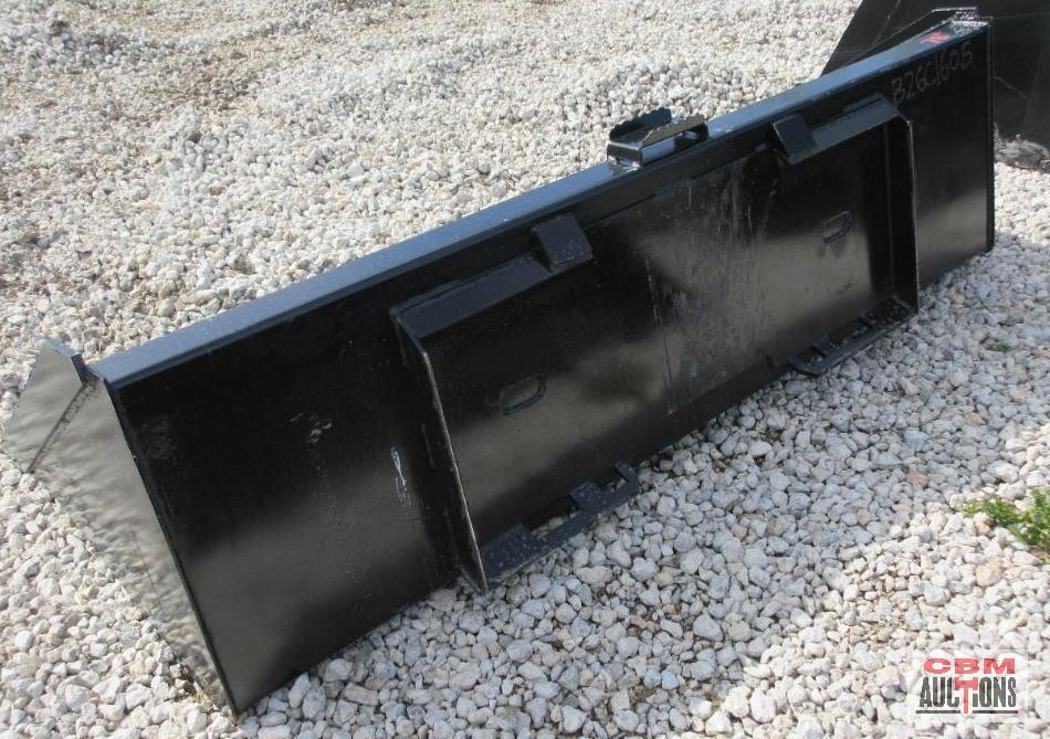 78" Skid Steer Tooth Bucket Weighs #520 *2