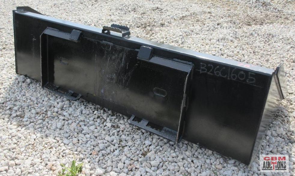 78" Skid Steer Tooth Bucket Weighs #520 *2