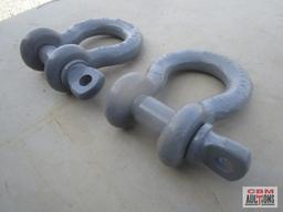 2- Crosby Lifting Shackles *BLF