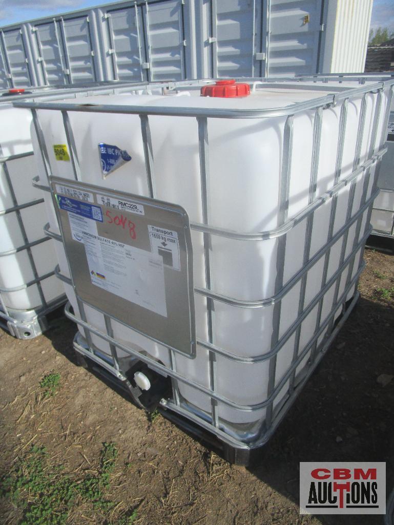 IBC Chemical Tote With Cage