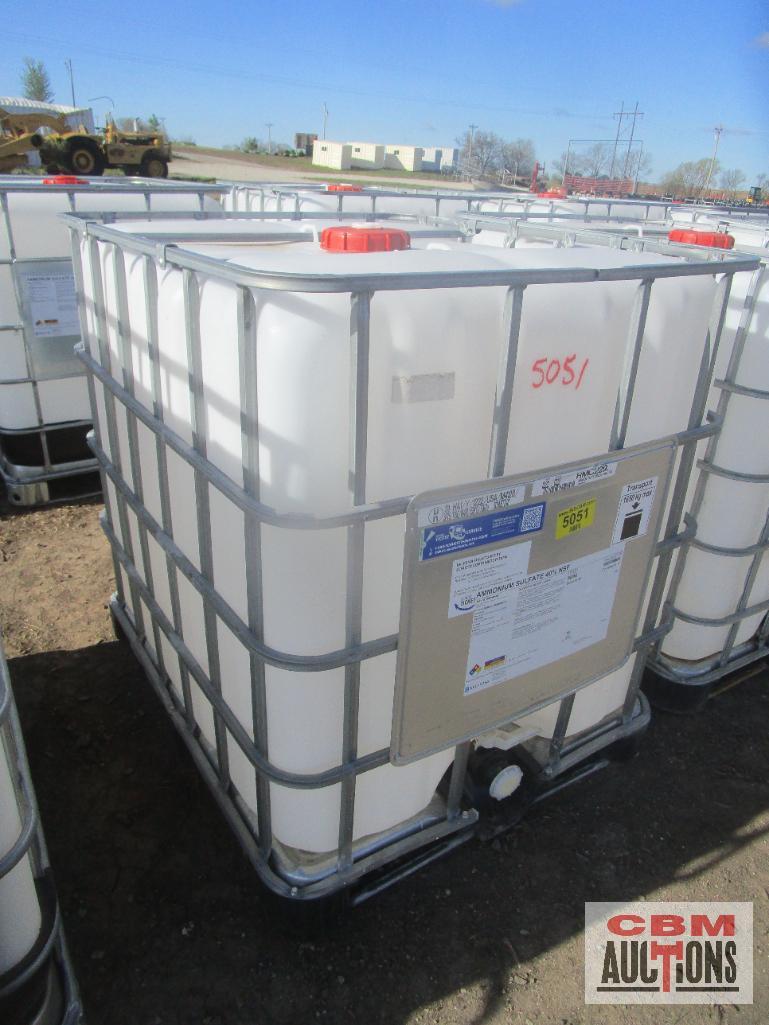 IBC Chemical Tote With Cage