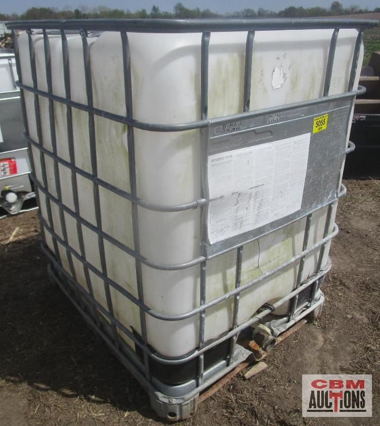 IBC Chemical Tote With Cage